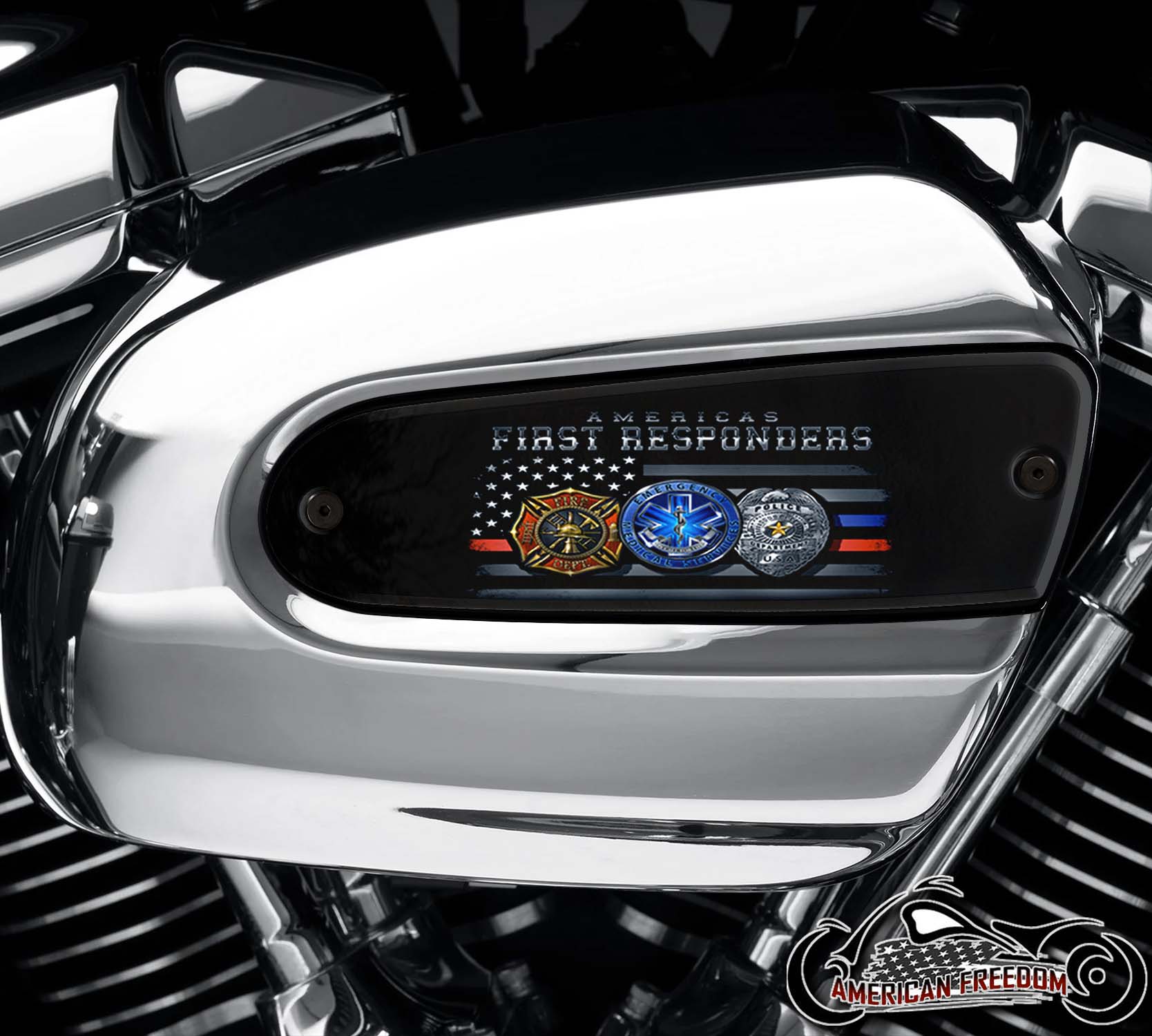 Harley Davidson Wedge Air Cleaner Insert - First Responders
